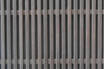 和製アンティーク　明治から大正期　重厚　極太框が存在感を放つ格子蔵戸1枚　(R-085615)