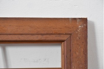 ヴィンテージ建具　昭和中期　松の彫刻が目を引く欄間1枚　(R-085616)