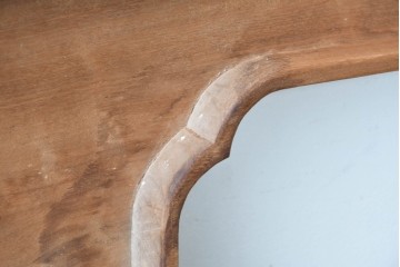 ヴィンテージ建具　昭和中期　井波彫刻　松に鶴の意匠が目を引く彫刻欄間2枚セット　(R-085624)