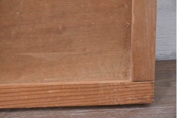 ヴィンテージ建具　昭和中期　井波彫刻　松に鶴の意匠が目を引く彫刻欄間2枚セット　(R-085624)