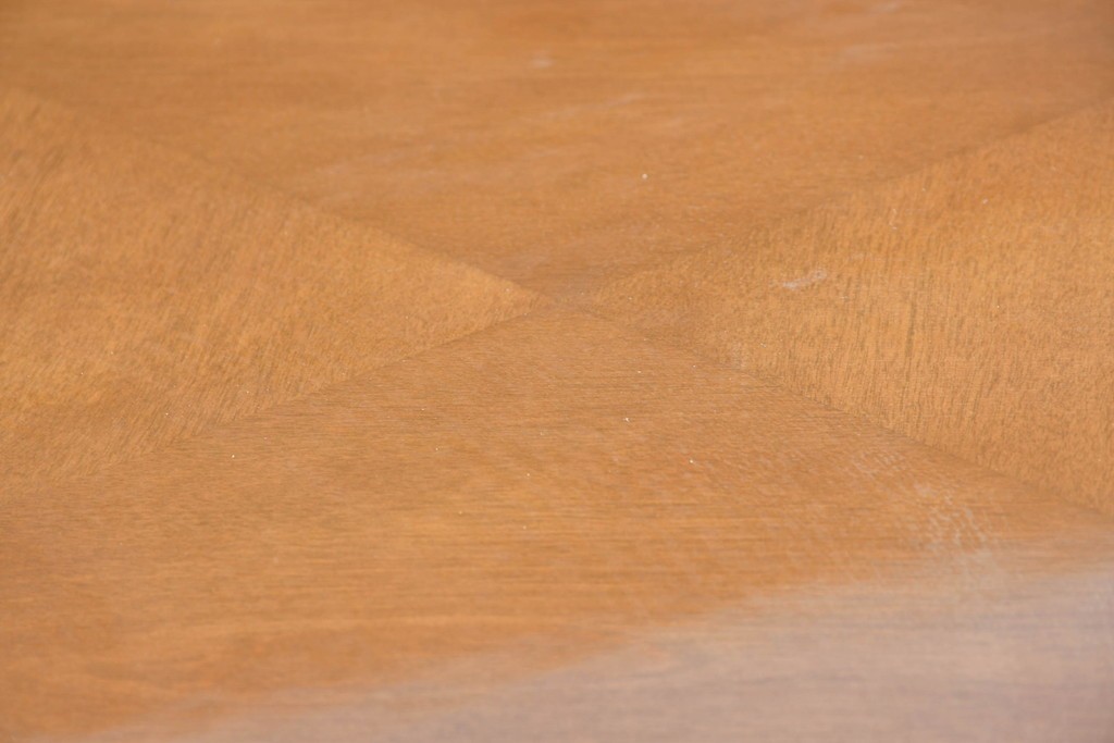 中古　特注品　国産職人手作り　某上場企業会長邸放出品　ドレクセル風の上質なミーティングテーブルとチェア15脚のセット　製作費(合計)約900万円　(R-085630)