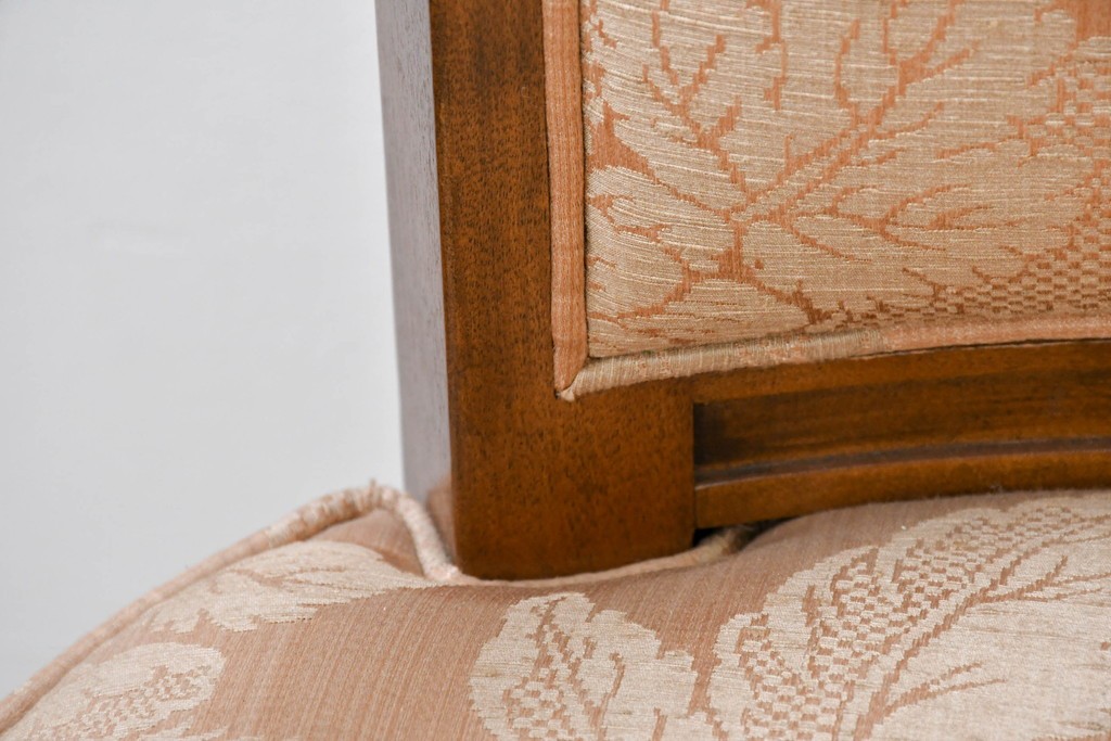 中古　特注品　国産職人手作り　某上場企業会長邸放出品　ドレクセル風の上質なミーティングテーブルとチェア15脚のセット　製作費(合計)約900万円　(R-085630)