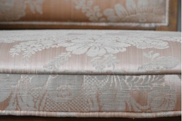 中古　特注品　国産職人手作り　某上場企業会長邸放出品　ドレクセル風の上質なミーティングテーブルとチェア15脚のセット　製作費(合計)約900万円　(R-085630)