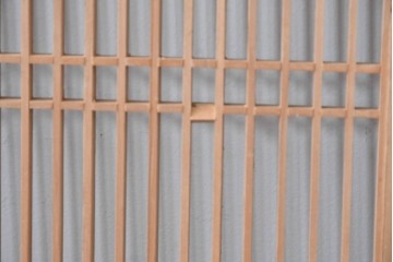 アンティーク建具　昭和初期　上手物‼　組子と透かし彫りが美しい欄間2枚セット　(R-085639)