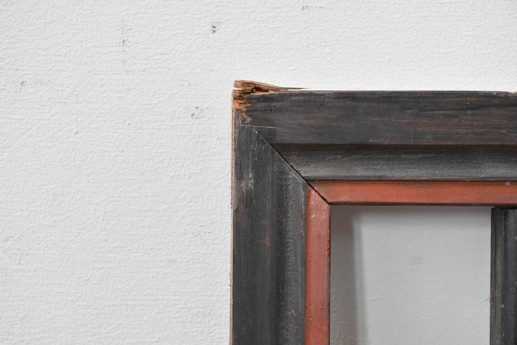 アンティーク建具　昭和初期　繊細な組子細工が目を引く欄間1枚　(R-085640)