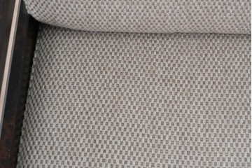 中古　美品　希少な廃番品　北海道民芸家具　HM220　重厚な木部フレームが魅力のイージーチェア　(R-085645)