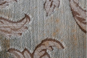 イタリアヴィンテージ　イタリア高級家具　SILIK(シリック)　華やかなロココ調装飾のダイニングチェア3脚　セット定価約124万円相当　(R-085648)