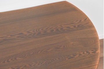 中古　美品　ナガノインテリア　レッドオーク材　2way仕様のダイニングテーブル/座卓　定価約24万円相当　(R-085650)