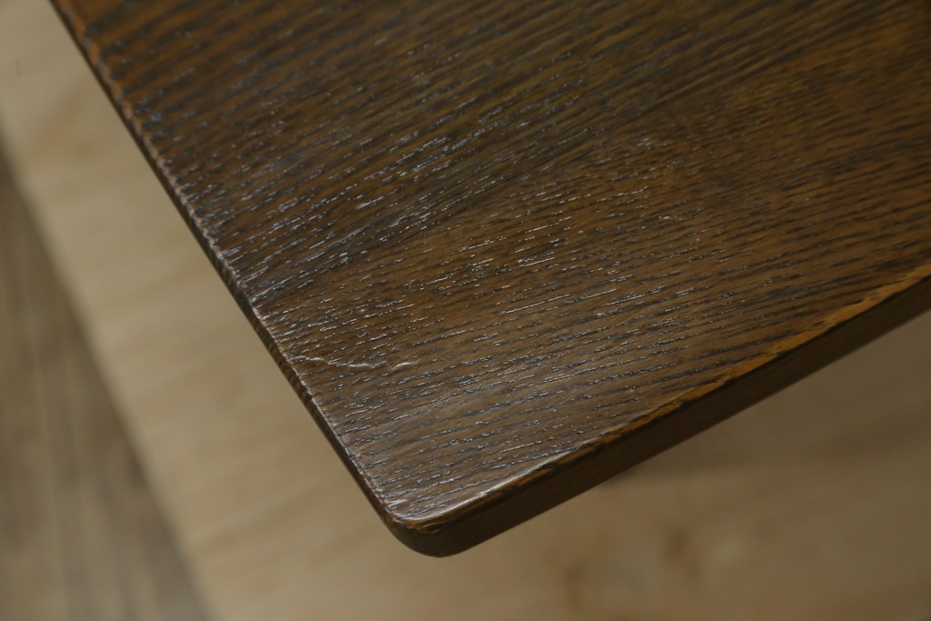 中古　美品　ナガノインテリア　タモ材　ゆったりとした座面フォルムが心地よい回転式ダイニングチェア2脚セット　(R-085651)