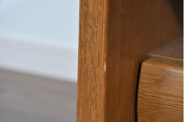 中古　美品　浜本工芸　上質な木肌が映える引き出し付きのセンターテーブル　定価約9万円　(R-085652)