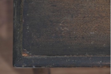 和製アンティーク　挽物脚がクラシカルなネストテーブル　(R-085656)