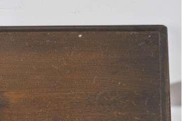 和製アンティーク　挽物脚がクラシカルなネストテーブル　(R-085656)