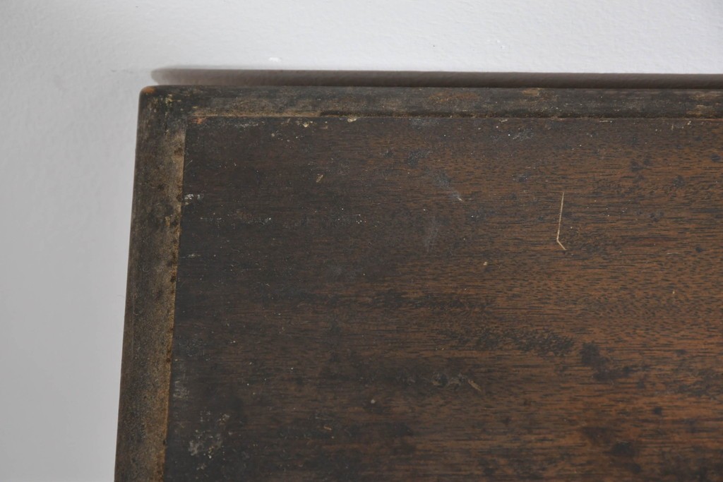 和製アンティーク　挽物脚がクラシカルなネストテーブル　(R-085656)