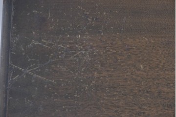 和製アンティーク　挽物脚がクラシカルなネストテーブル　(R-085656)