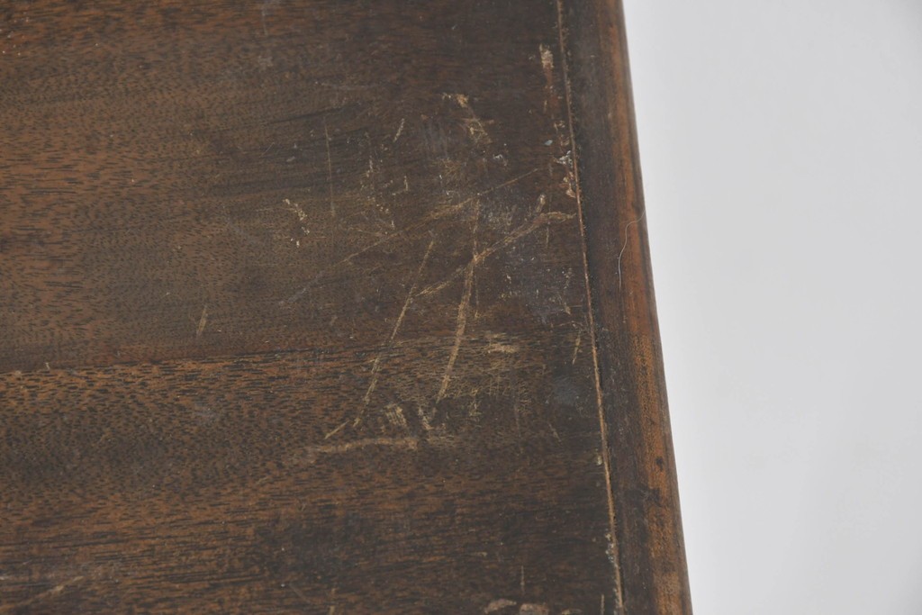 和製アンティーク　挽物脚がクラシカルなネストテーブル　(R-085656)