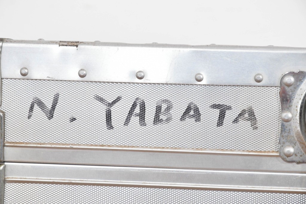 和製ヴィンテージ　昭和中期～後期　無骨な金具使いが魅力の船トランク　(R-085657)