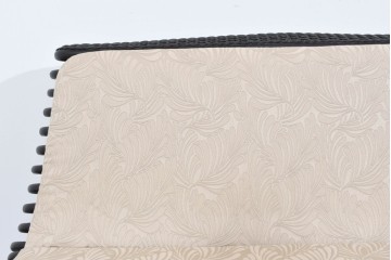 ヴィンテージ家具　籐(ラタン)　軽やかな曲線構造が魅力の2人掛けソファ　(R-085658)