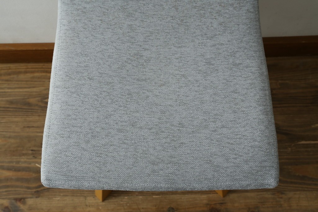 中古　美品　杉工場　木と風シリーズ　メープル材　直線的なデザインが美しいデスク・チェア・デスクワゴンの3点セット　定価約15万円　(R-085660)
