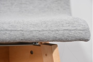 中古　美品　杉工場　木と風シリーズ　メープル材　直線的なデザインが美しいデスク・チェア・デスクワゴンの3点セット　定価約15万円　(R-085660)