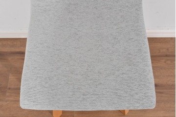 中古　美品　杉工場　木と風シリーズ　メープル材　直線的なデザインが美しいデスク・チェア・デスクワゴンの3点セット　定価約15万円　(R-085660)