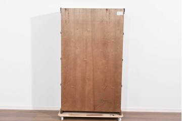 中古　美品　三越家具(現カントリーハウス)　Brugge(ブルージュ)　フラップ扉の4段ブックケース　(R-085663)