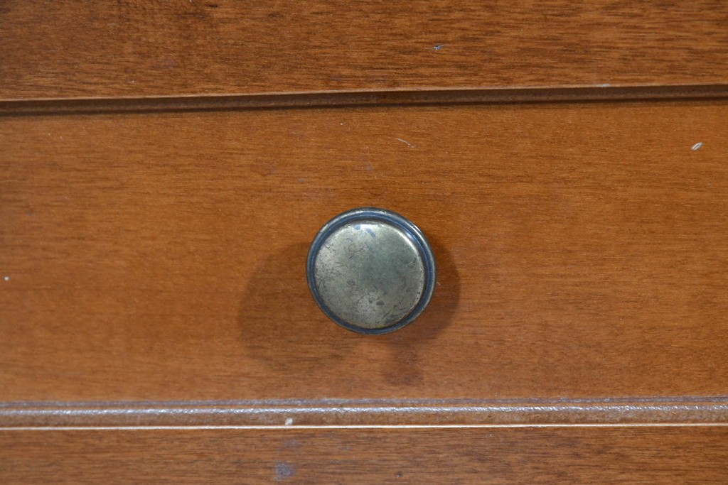 中古　希少!!　イタリア家具　Italia Bútor　ガラス扉の造形が美しいテレビボード　(R-085664)