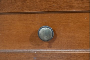 中古　希少!!　イタリア家具　Italia Bútor　ガラス扉の造形が美しいテレビボード　(R-085664)