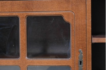 中古　希少!!　イタリア家具　Italia Bútor　ガラス扉の造形が美しいテレビボード　(R-085664)