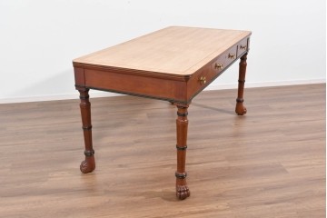 中古　美品　アメリカ　最高級　希少デザイン　Baker(ベーカー社)　優雅なエンパイア様式のデスク　(R-085666)