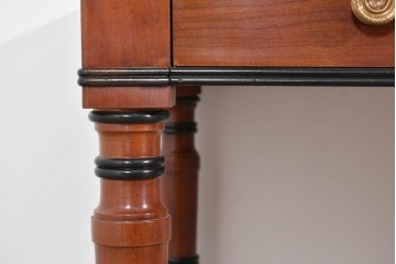 中古　美品　アメリカ　最高級　希少デザイン　Baker(ベーカー社)　優雅なエンパイア様式のデスク　(R-085666)