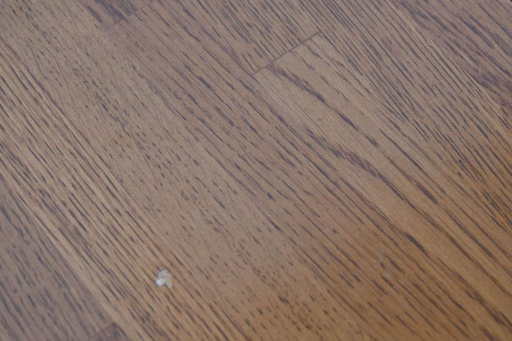 中古　飛騨産業　キツツキマーク　穂高シリーズ　ナラ材　木目の美しさと落ち着いた風合いが楽しめるエクステンションテーブル　(R-085670)