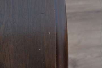 中古　飛騨産業　キツツキマーク　穂高シリーズ　ナラ材　木目の美しさと落ち着いた風合いが楽しめるエクステンションテーブル　(R-085670)