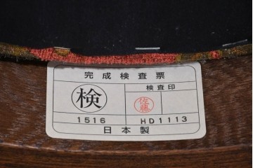 中古　三越家具(現カントリーハウス)　Brugge(ブルージュ)　クラシカルな草花文様のアームチェア2脚セット　(R-085671)