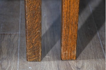 中古　三越家具(現カントリーハウス)　Brugge(ブルージュ)　クラシカルな草花文様のアームチェア2脚セット　(R-085671)