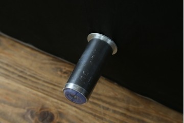 中古　美品　IDC大塚家具　L/S STYLISH-37(エルエススタイリッシュ37)　本革の上質な風合いが魅力のカウチソファ　定価約43万円　(R-085679)