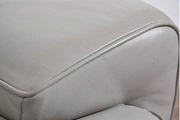 中古　美品　IDC大塚家具　L/S STYLISH-37(エルエススタイリッシュ37)　本革の上質な風合いが魅力のカウチソファ　定価約43万円相当　(R-085679)