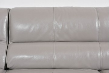 中古　美品　IDC大塚家具　L/S STYLISH-37(エルエススタイリッシュ37)　本革の上質な風合いが魅力のカウチソファ　定価約43万円相当　(R-085679)