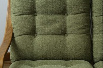 中古　美品　FUJI FURNITURE(冨士ファニチア)　Agio(アージオ)　オーク材　組み替え自由でインテリアの幅が広がるナチュラルモダンな3人掛けソファ　(R-085683)