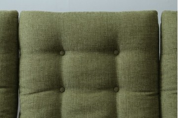 中古　美品　FUJI FURNITURE(冨士ファニチア)　Agio(アージオ)　オーク材　組み替え自由でインテリアの幅が広がるナチュラルモダンな3人掛けソファ　(R-085683)