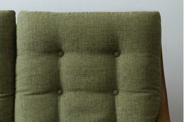 中古　美品　FUJI FURNITURE(冨士ファニチア)　Agio(アージオ)　オーク材　組み替え自由でインテリアの幅が広がるナチュラルモダンな3人掛けソファ　(R-085683)