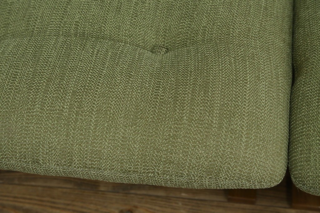 中古　美品　FUJI FURNITURE(冨士ファニチア)　Agio(アージオ)　オーク材　組み替え自由でインテリアの幅が広がるナチュラルモダンな3人掛けソファ　(R-085683)