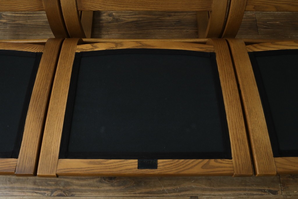 中古　美品　FUJI FURNITURE(冨士ファニチア)　Agio(アージオ)　オーク材　組み替え自由でインテリアの幅が広がるナチュラルモダンな3人掛けソファ　(R-085683)