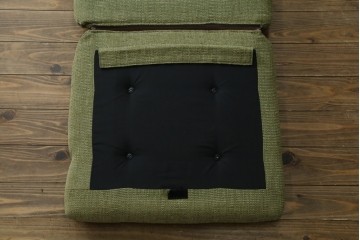 中古　美品　FUJI FURNITURE(冨士ファニチア)　Agio(アージオ)　オーク材　組み替え自由でインテリアの幅が広がるナチュラルモダンな3人掛けソファ　(R-085683)