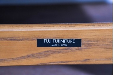 中古　美品　FUJI FURNITURE(冨士ファニチア)　Agio(アージオ)　オーク材　組み替え自由でインテリアの幅が広がるナチュラルモダンな3人掛けソファ　(R-085683)
