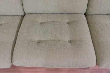 中古　美品　FUJI FURNITURE(冨士ファニチア)　Agio(アージオ)　オーク材　組み替え自由でインテリアの幅が広がるナチュラルモダンな3人掛けソファ　(R-085683)