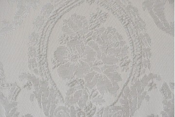 中古　超美品　特注品　国産職人手作り　某上場企業会長邸放出品　光沢のある織模様生地が上品なドレクセル風の一人掛けソファ2脚　製作費(1脚)約50万円　(R-085684)