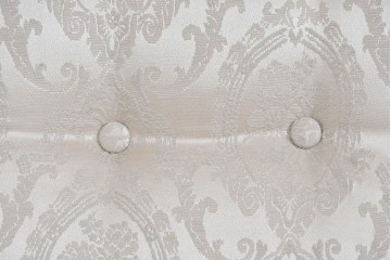 中古　超美品　特注品　国産職人手作り　某上場企業会長邸放出品　上品な織模様生地のドレクセル風の一人掛けソファ2脚　製作費(1脚)約50万円　(R-085686)