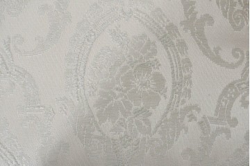 中古　超美品　特注品　国産職人手作り　某上場企業会長邸放出品　上品な織模様生地のドレクセル風の一人掛けソファ2脚　製作費(1脚)約50万円　(R-085686)