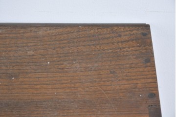 和製ヴィンテージ　左右非対称の引き出し構成が目を惹く小振りチェスト　(R-085690)