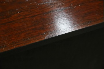 中古　アジア民芸家具　李朝デザイン　装飾性と機能性を兼ね備えた薬箪笥　(R-085694)